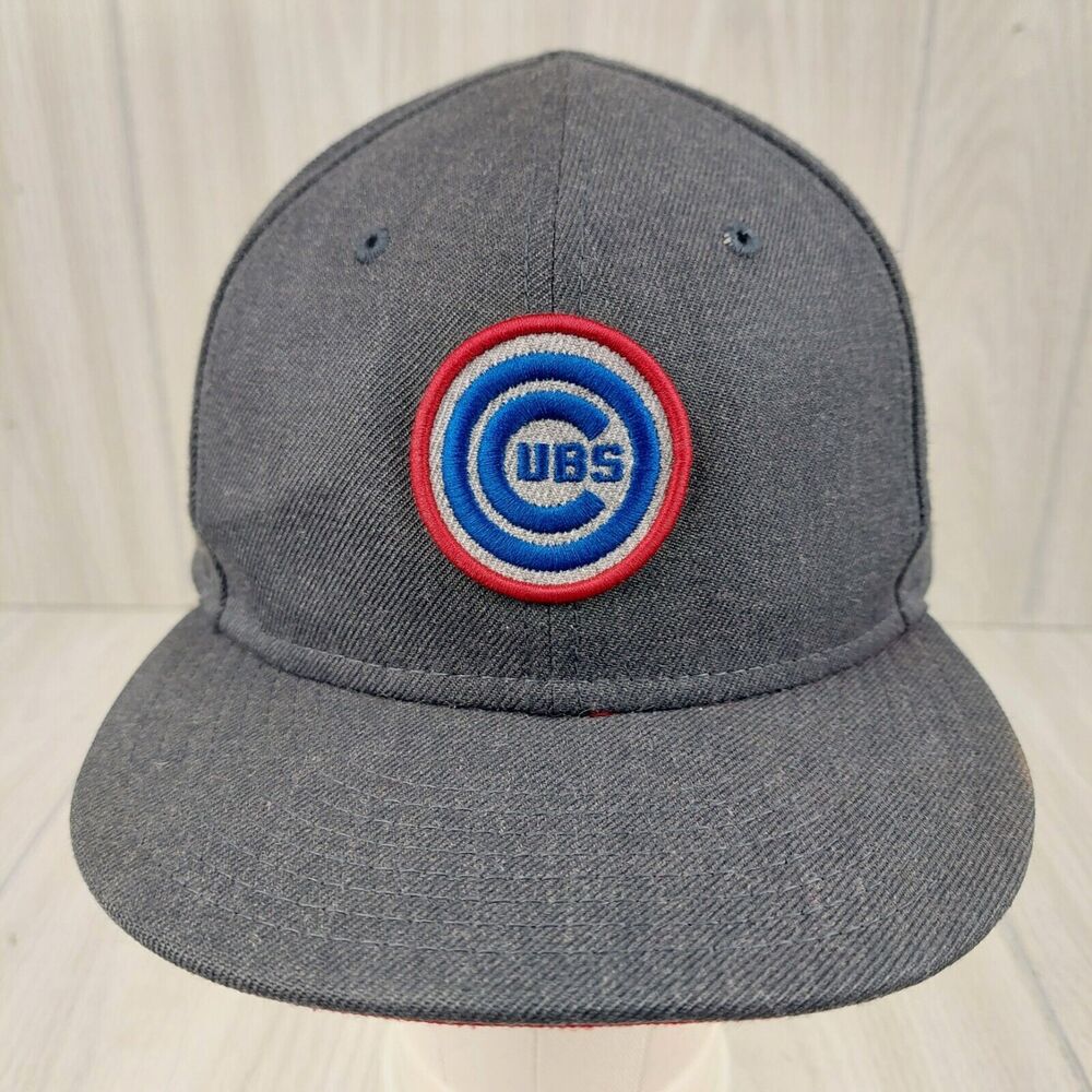 Chicago‎ Cubs Hat Cap New Era 9Fifty Grey MLB Adjustable Snapback Baseball